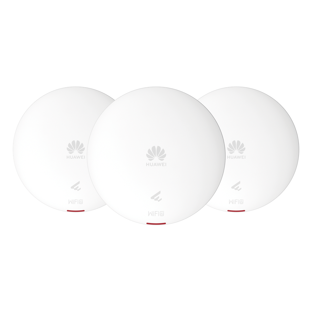 Kit de 3 - Punto de Acceso Wi-Fi 6 / 1.775 Gbps / MU-MIMO 2x2:2 (2.4GHz y 5GHz) / Smart Antenna 20% más cobertura / Instalación en techo y pared