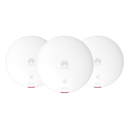 Kit de 3 - Punto de Acceso Wi-Fi 6 / 1.775 Gbps / MU-MIMO 2x2:2 (2.4GHz y 5GHz) / Smart Antenna 20% más cobertura / Instalación en techo y pared