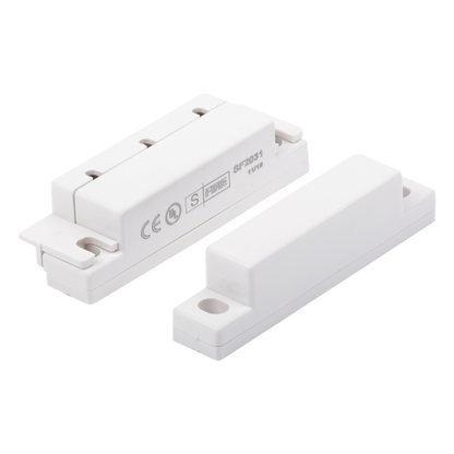 Contacto magnético para puertas y ventanas color blanco / GAP: 33 mm