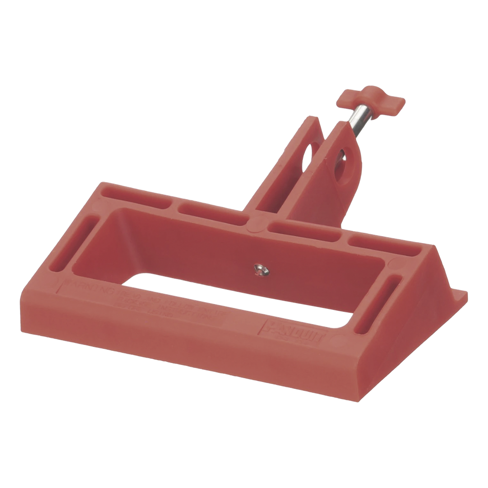 Bloqueador LOTO de Manija Grande para Disyuntores de Caja Moldeada, 2.24" (56.8m) Largo x 3.75" (95.2mm) Ancho. Color rojo