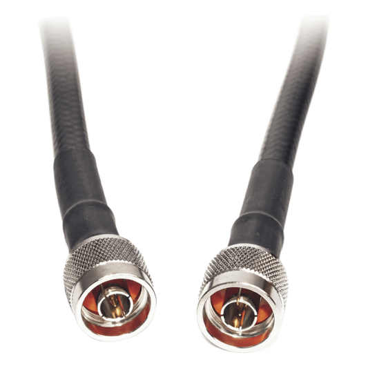 Jumper Coaxial con Cable Epcom405 | Conector N Macho en los Extremos | 24 Metros (78.74 Pies) de Longitud