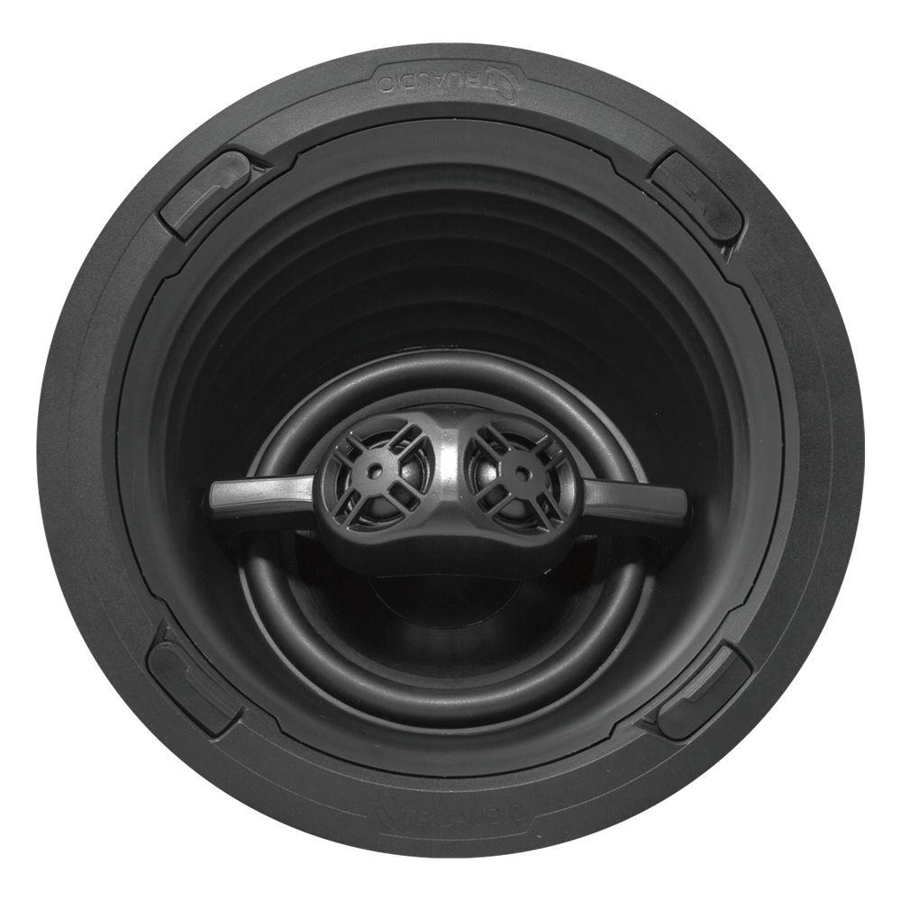REV Series Altavoz Surround | Angulo para Techo de 3 Vias para Empotrar | Cine en Casa | Woofer de 7in de Polipropileno | 2 Tweeter de 1in | 150W |