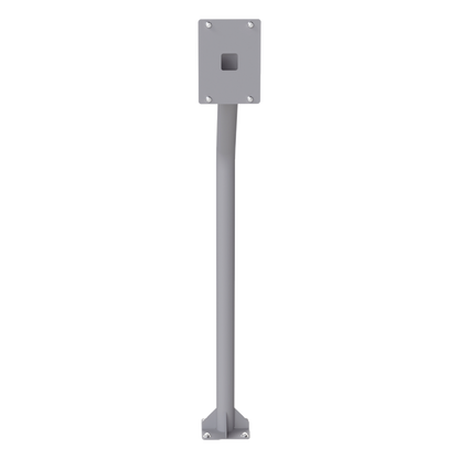 Base tipo tubular para instalación de cubierta BASEINT de videoporteros o interfones IP Fanvil y Grandstream, altura de 1.2 metros, pintura