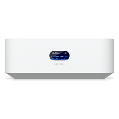 UniFi Express UX7 Cloud Gateway Compacto con WiFi 7, Ejecuta UniFi Network, Alimenta una Red Completa o Funciona como Punto de Acceso