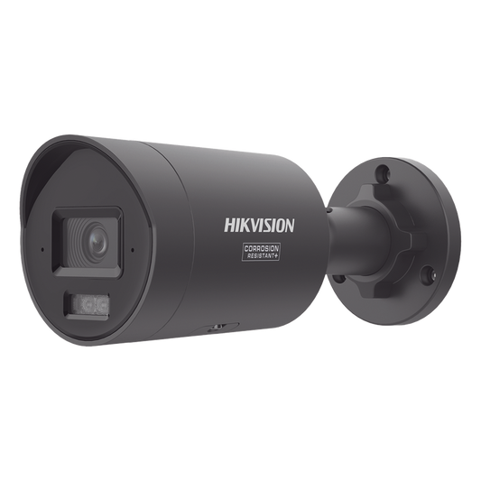 [Dual Light + ColorVu 3.0 + HikAI] Bala IP 4 Megapixel / Lente 2.8 mm / 40 mts IR + Luz Blanca / 2 Microfonos Integrados / Exterior IP67 / WDR 130 dB