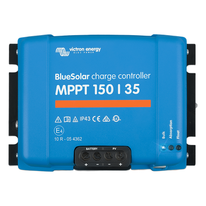 BlueSolar MPPT 150/35. Controlador Solar MPPT 35A, Voltaje Selección Automática: 12/24/36/48 Vcc.