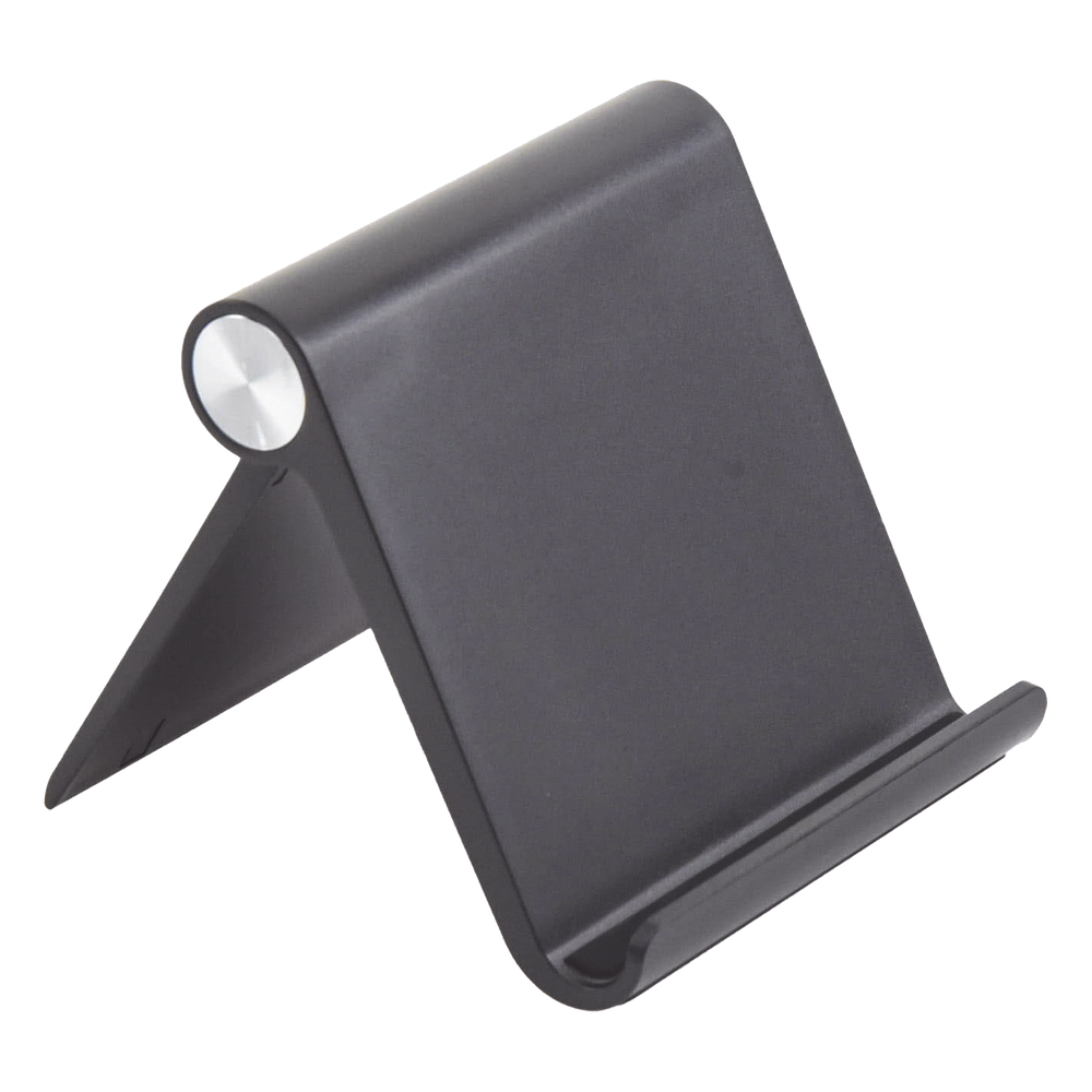 Soporte de Escritorio para Teléfono Celular / Ajustable de 0° a 100° / Goma Antiarañazos / Antideslizante / Amplia Compatibilidad con dispositivos de