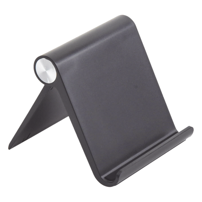 Soporte de Escritorio para Teléfono Celular / Ajustable de 0° a 100° / Goma Antiarañazos / Antideslizante / Amplia Compatibilidad con dispositivos de