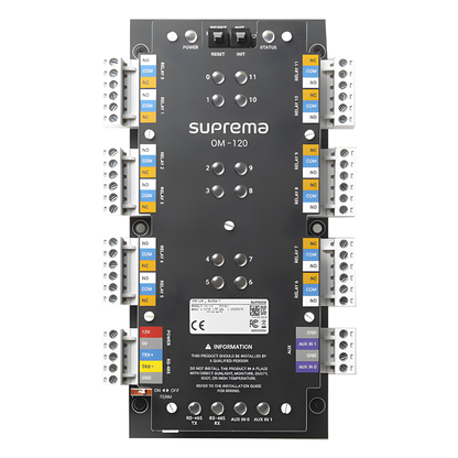 Módulo de Control / 12 Relevadores de Salida con Función para Control de Elevadores