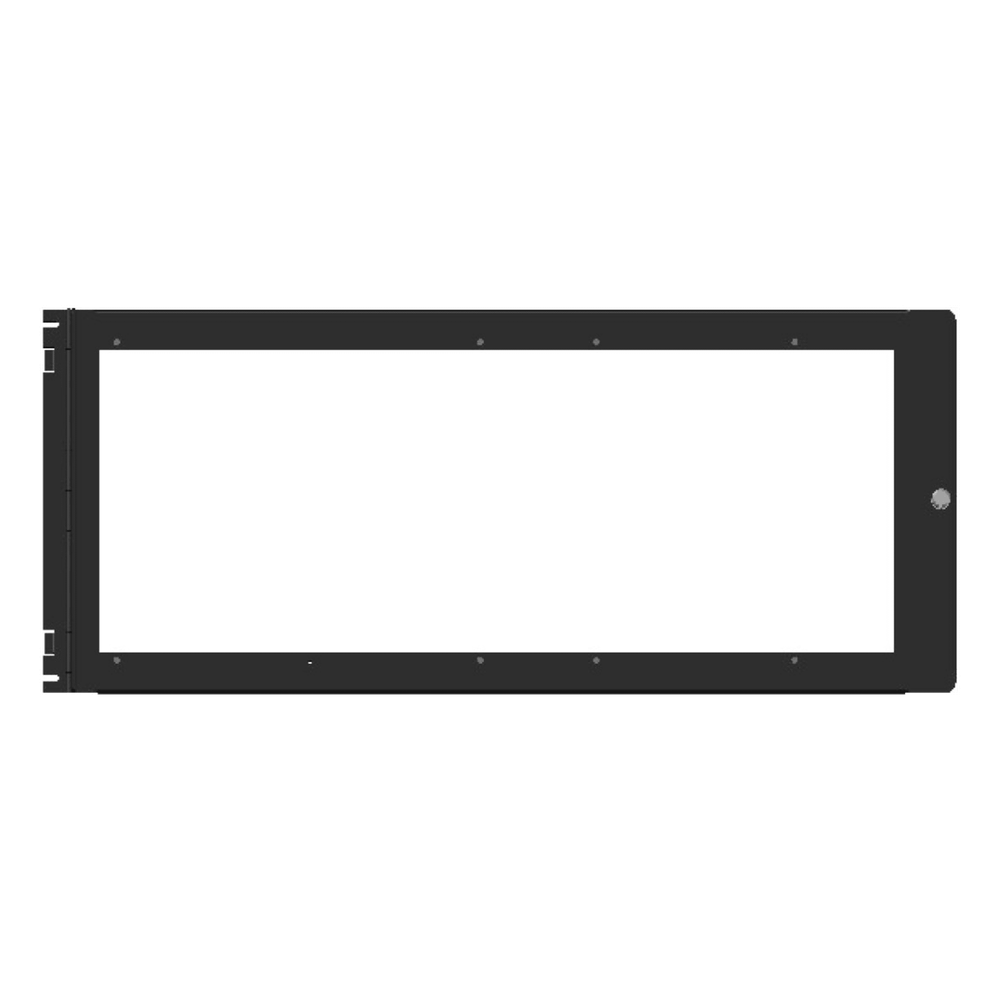 Panel de revestimiento para pantalla táctil de 10 pulgadas y dos anunciadores ACM-30 en gabinetes serie CAB-5