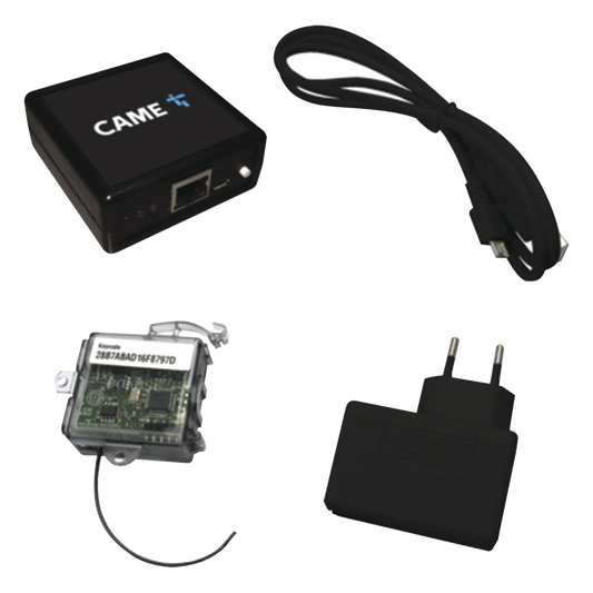 Kit CAME Connect / Para Apertura de Motores y Barreras Por Medio de APP / 3 Perfiles de Trabajo para Usuario, Propietario e Instalador