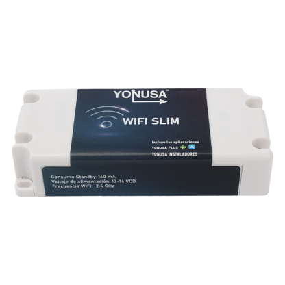 Modulo WIFI SLIM para uso en Energizadores YONUSA / Aplicación sin costo / Botón de Pánico