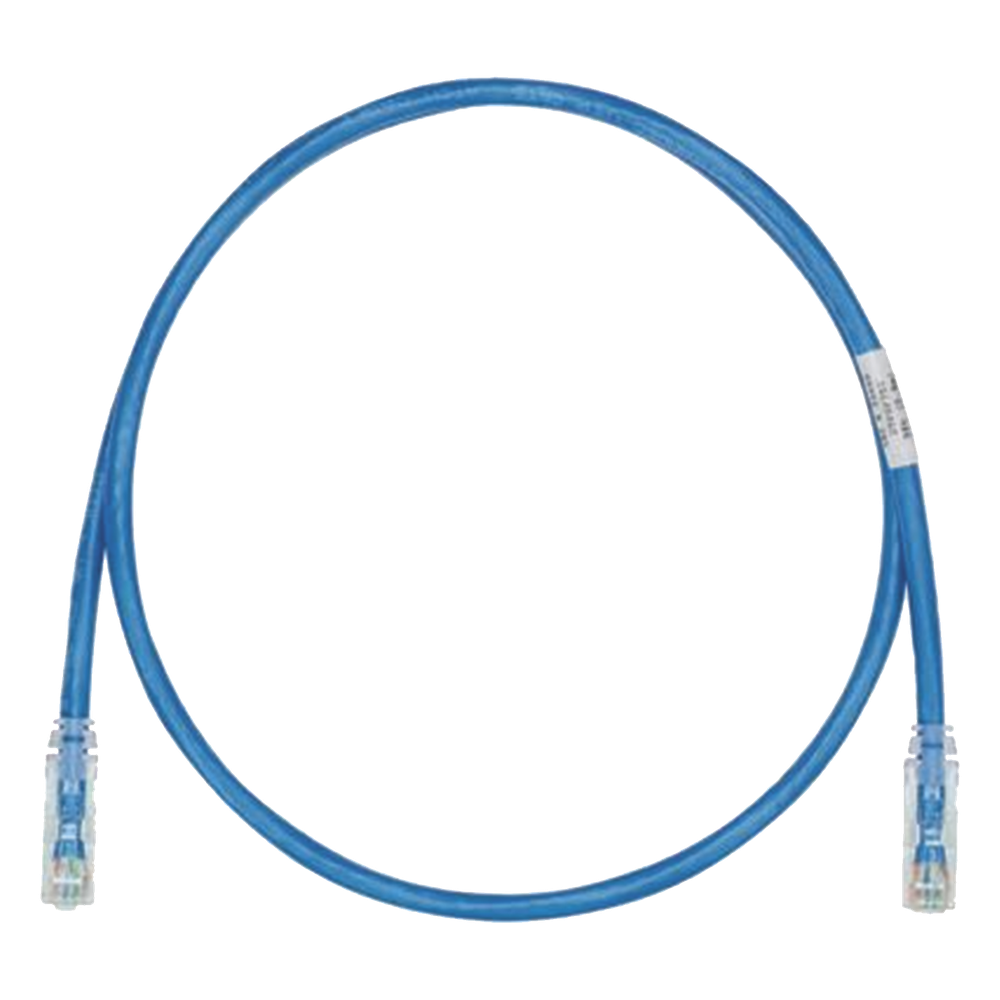 Cable de Parcheo TX6, UTP Cat6, 24 AWG, CM, Color Azul, 10 Metros (32.81 Pies)