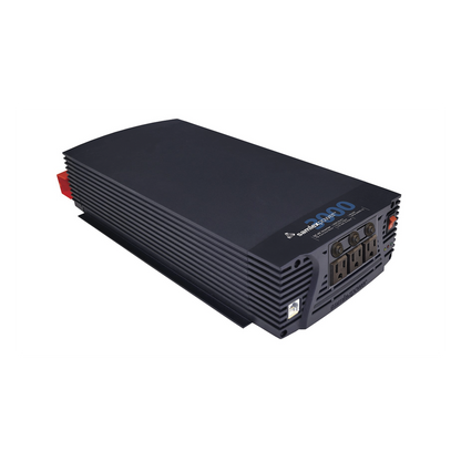 Inversor de Corriente de Onda Senoidal Pura 3000 W / 12 Vcc / Salida GFCI 120VCA