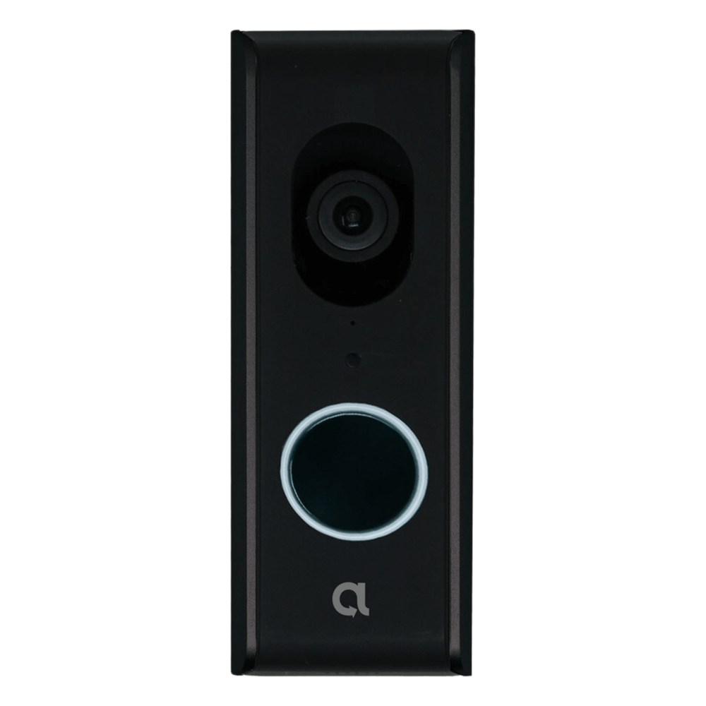Videoportero IP ALULA / 1080P HD / 2MP / 140° Campo Visión / Visión Nocturna 4.9 m (16 ft) / Audio Bidireccional / IP55 / Wi-Fi 2.4GHz / Micro SD