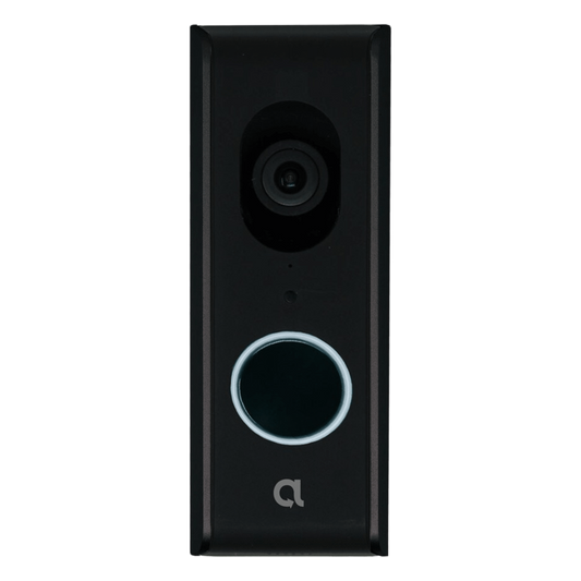 Videoportero IP ALULA / 1080P HD / 2MP / 140° Campo Visión / Visión Nocturna 4.9 m (16 ft) / Audio Bidireccional / IP55 / Wi-Fi 2.4GHz / Micro SD