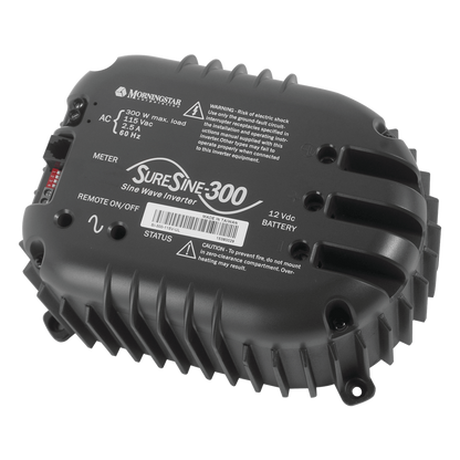 Inversor de Onda Sinusoidal Pura SureSine 300 W / 12 VCC a 110 VCA / 85-90% Eficiencia / Uso Industrial / Certificación UL