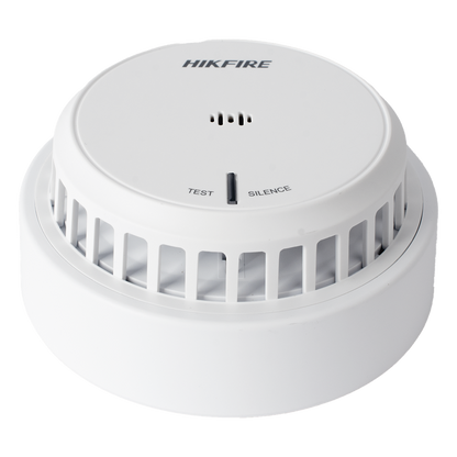 (HikFire) Detector de Humo Óptico Hikvision / Tecnología Avanzada de Detección de Incendios / Alarma Temprana y Fiabilidad Certificada