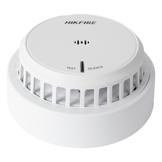 (HikFire) Detector de Humo Óptico Hikvision / Tecnología Avanzada de Detección de Incendios / Alarma Temprana y Fiabilidad Certificada
