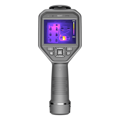 M31T - Cámara Termográfica Portátil Dual / Super IR 768 x 576 / Lente Óptico (8 Megapixel) / WiFi / IP54 / Ranura MicroSD hasta 64 Gb / Hasta 4 Horas
