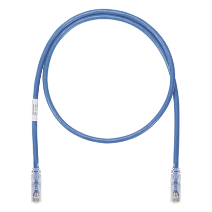 Cable de Parcheo UTP, Cat6A, 24 AWG, CM, Color Azul, 3.05 Metros (10 Pies)