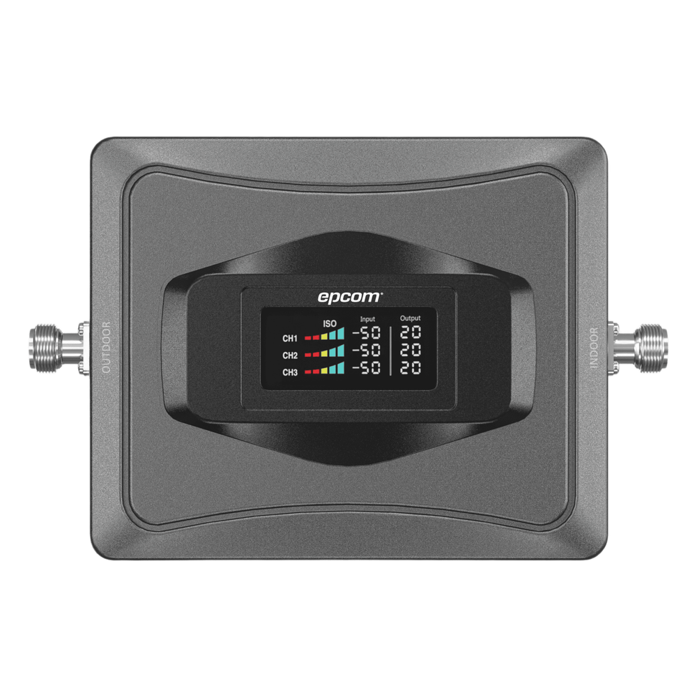 Amplificador de Señal Celular 4G / Mejora las llamadas convencionales y VoLTE / Soporta los datos de las tecnologías 2G, 3G y 4G de TELCEL, AT&T y