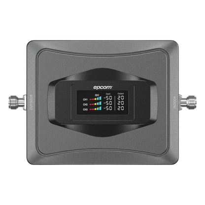 Amplificador de Señal Celular 4G / Mejora las llamadas convencionales y VoLTE / Soporta los datos de las tecnologías 2G, 3G y 4G de TELCEL, AT&T y