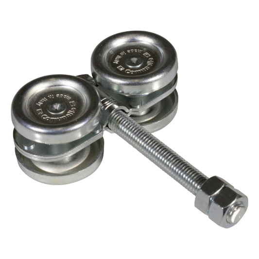 ECO KIT 4C - M / Kit de Carretillas de Cuatro Ruedas / Carga Soportada de 150 lbs / Incluye Dos Carretillas Para Puertas Colgantes
