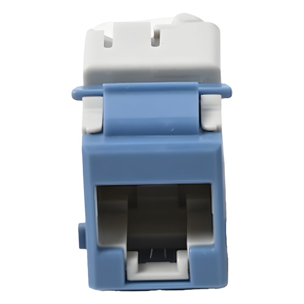 Jack Ultramax Cat6a, Utp, Tipo Keystone, Color Azul, Punch Down