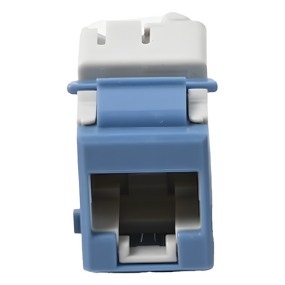Jack Ultramax Cat6a, Utp, Tipo Keystone, Color Azul, Punch Down