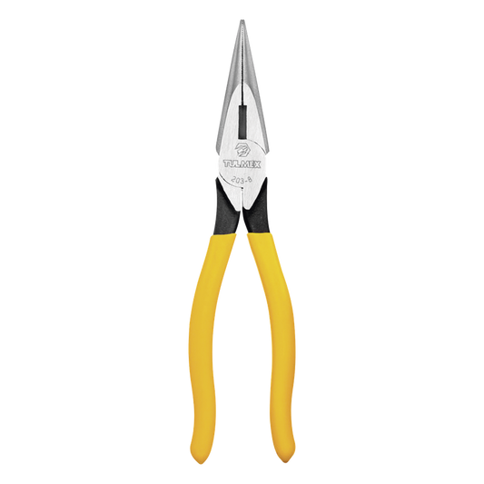 Pinza de Punta Cónica con Corte para Trabajo Pesado de 8 Pulgadas.