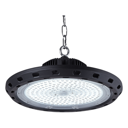 Campana Led Industrial UFO / 100 W / Suspendido / 85 - 265 V CA / Luz Fría 6500 K.