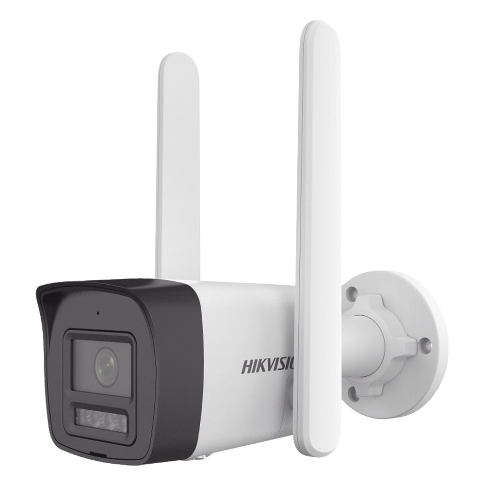 [Dual Light + 4G] Bala IP 4 Megapixel / Lente 2.8 mm / 30 mts IR + 30 mts Luz Blanca / Micrófono Integrado / ACUSENSE Lite / Exterior IP67 / H.265