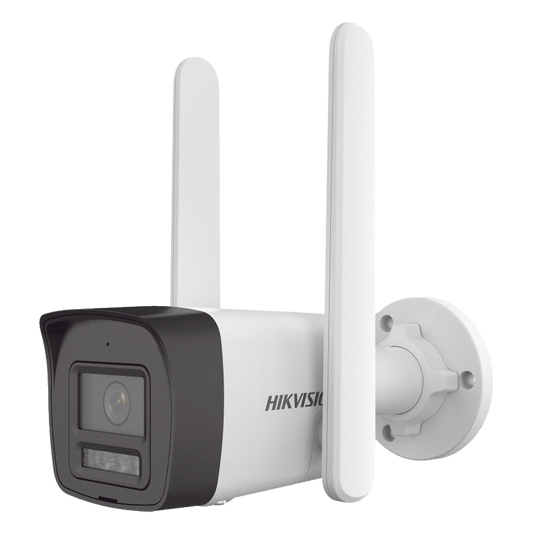 [Dual Light + 4G] Bala IP 4 Megapixel / Lente 2.8 mm / 30 mts IR + 30 mts Luz Blanca / Micrófono Integrado / ACUSENSE Lite / Exterior IP67 / H.265