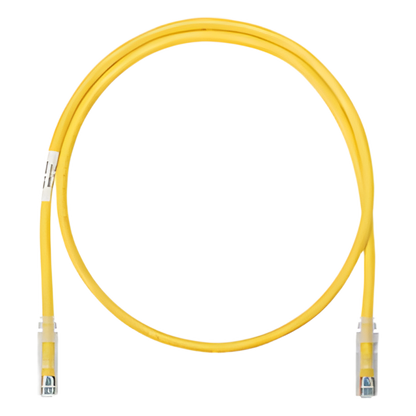 Cable de Parcheo UTP Categoría 6, con Plug Modular en Cada Extremo - 1.5 Metros (4.92 Pies) - Amarillo