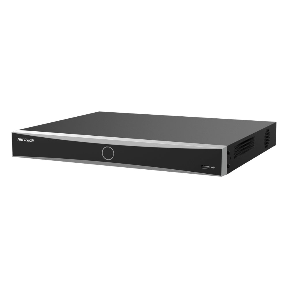 [AcuSeek] NVR 12 Megapixel (4K) / 16 Canales IP / 16 Puertos PoE+ / Reconocimiento Facial / ACUSENSE / 2 Bahías para HDD de 16 TB / HDMI 4K / Alarmas