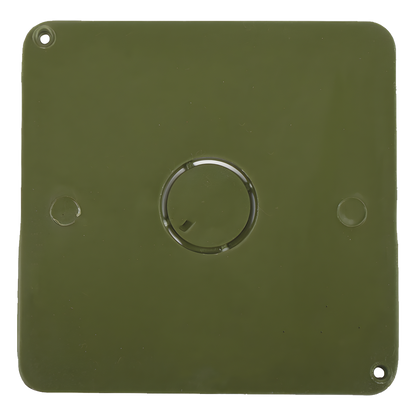 Tapa para Caja Cuadrada de 4 " para instalaciones con tubería PVC Conduit pesado.