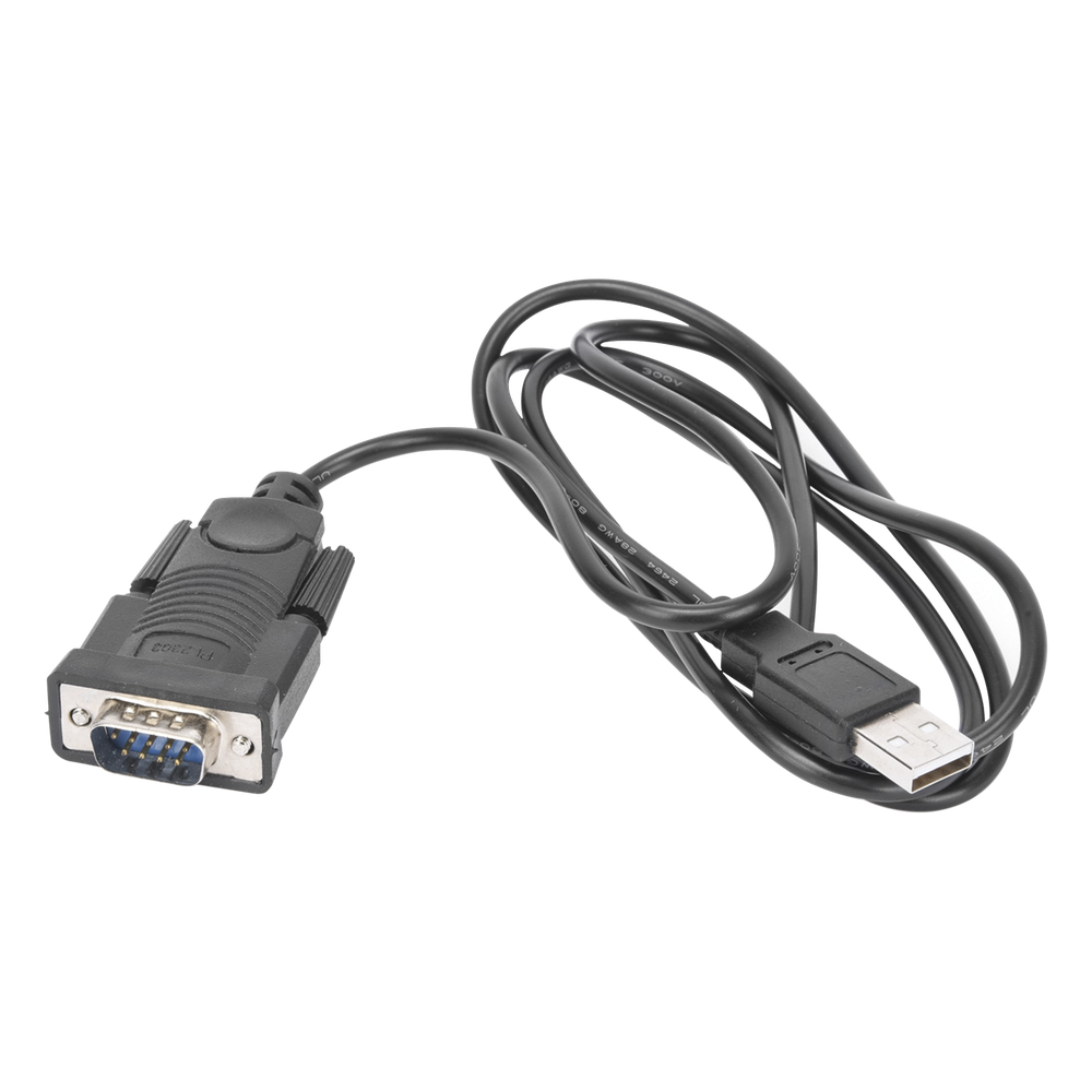 Convertidor USB a Serial RS232 / Conector DB9 / Cable 1.5 m (4.9 ft) / Velocidad hasta 230 Kbps / Plug and Play / Driver Windows 7, 8, 10 y 11