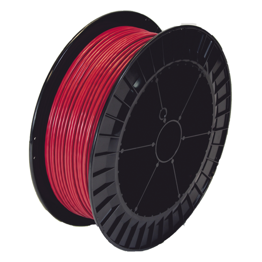 Cable Detector de Calor Lineal / Temperatura Fija 68°C / 152 m (499 ft) / Nylon Rojo Exterior / Guía Acerada / Resistencia 0.164 ohms/m / Compatible