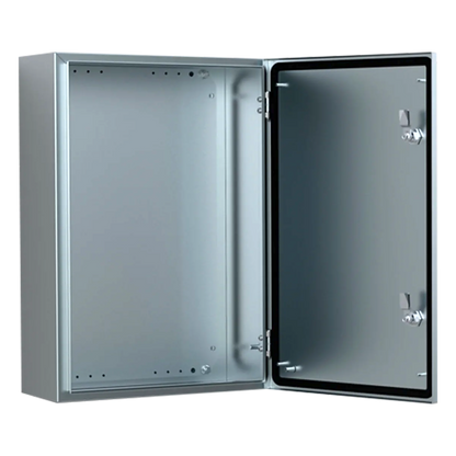 Gabinete de Acero Inoxidable 304L ASR IP66 / 600x400x210 mm (23.6x15.7x8.3 in) / 2 Cerraduras / Montaje Placa 2 mm