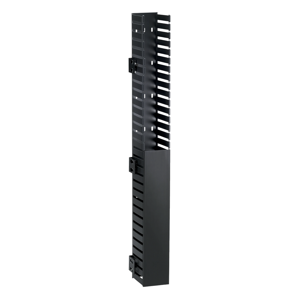 Organizador Vertical IN-Cabinet, Sencillo (Solo Frontal), Para Uso Con Gabinetes Panduit, Montaje Lateral en Riel de Rack, 40 UR, 1.95 in de Ancho