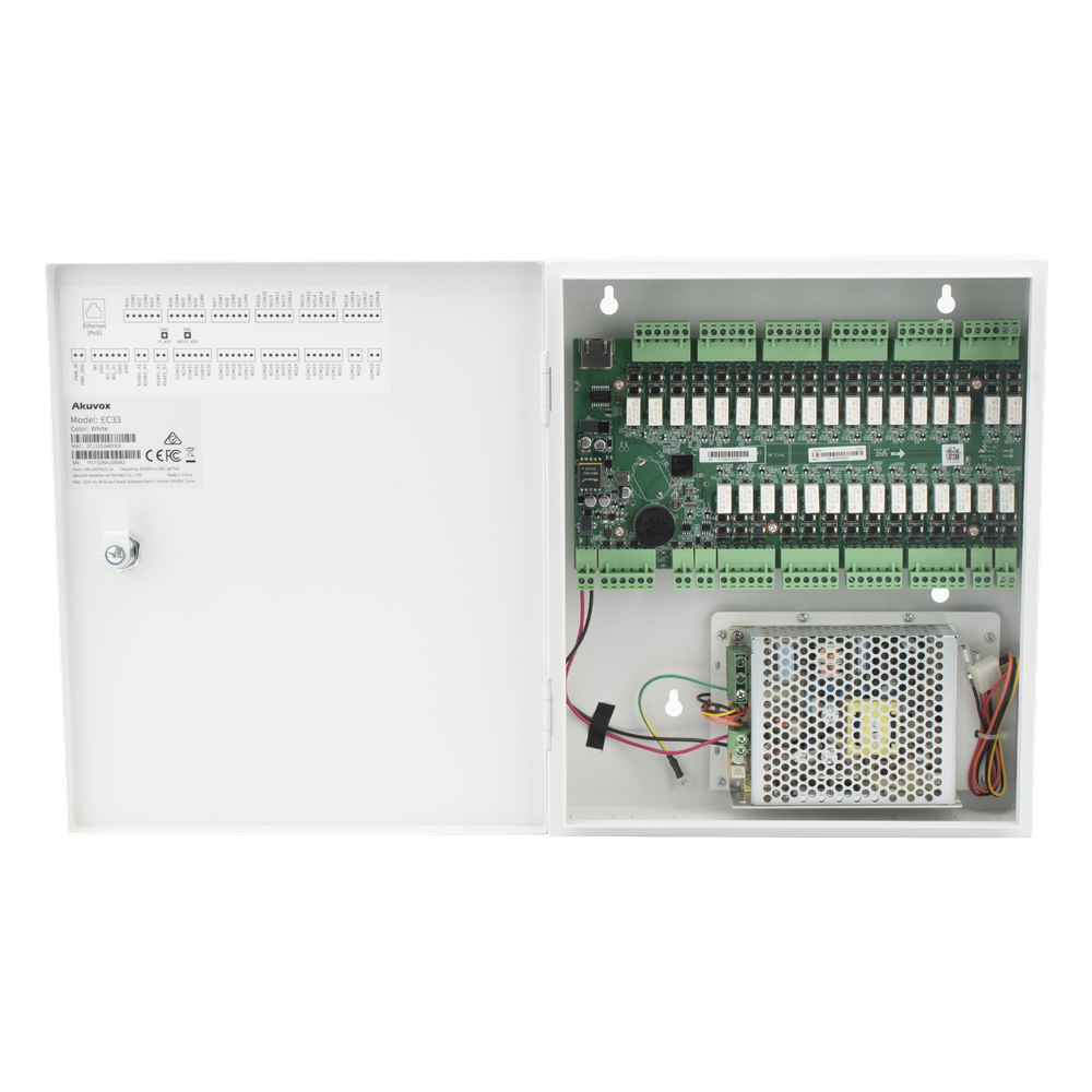 Controlador de Elevador IP Para 32 Pisos / Gestión 100% en la Nube / Interfaz Web / Pases Temporales desde App / Activación de Pisos desde App