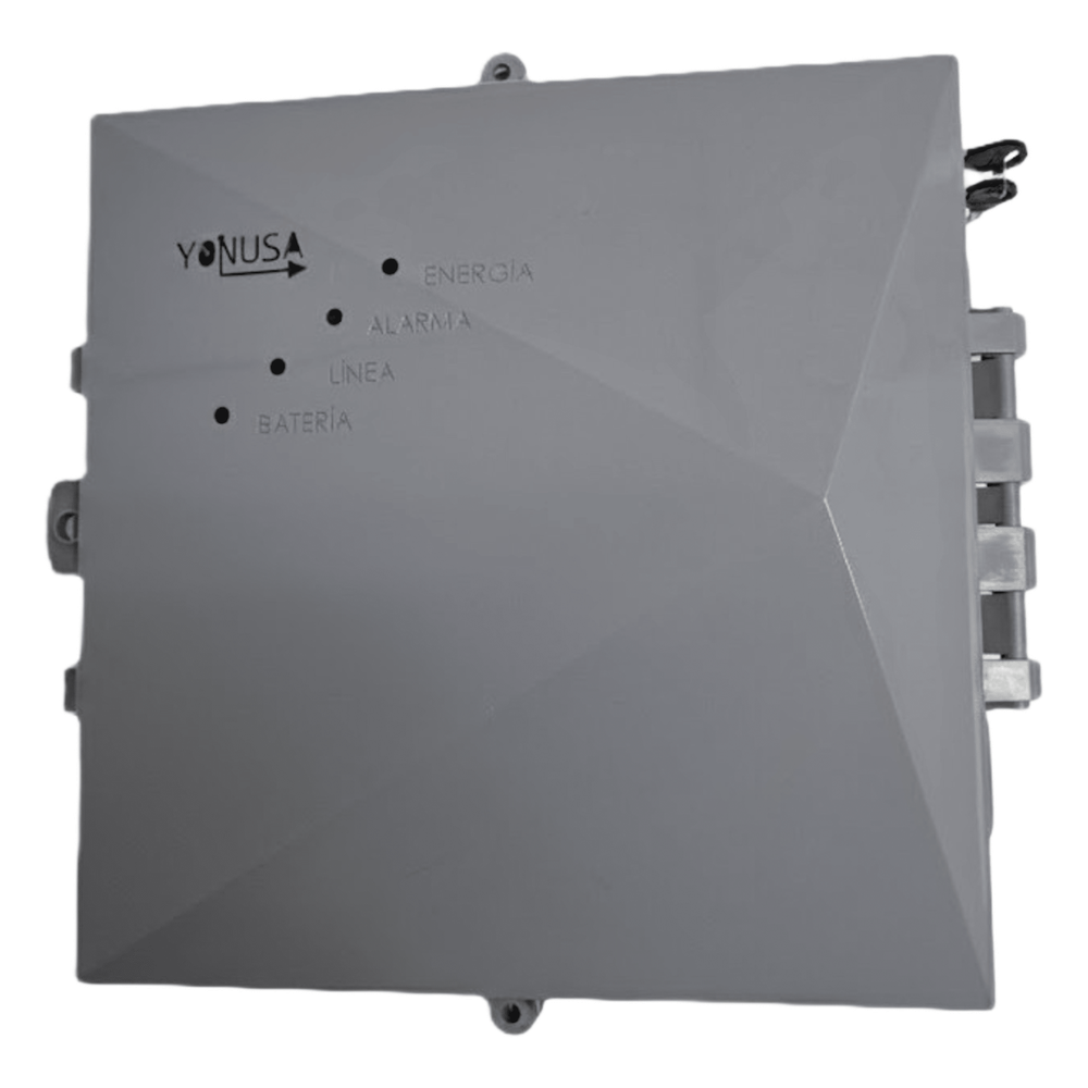 Energizador para Cerco Eléctrico Anti-Plantas / 10,000 Volts / 10,000 Metros Lineales / Alimentación AC 127-220V o Solar / Control Remoto RF 433 MHz