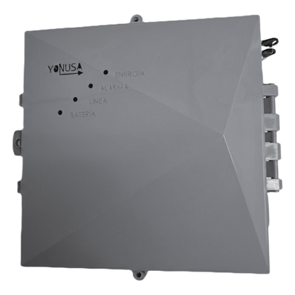Energizador para Cerco Eléctrico Anti-Plantas / 10,000 Volts / 10,000 Metros Lineales / Alimentación AC 127-220V o Solar / Control Remoto RF 433 MHz