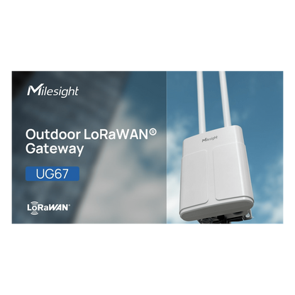 Gateway LoRaWAN para Exterior / 8 Canales / IP67 / 4G LTE / GNSS / PoE / Alcance 15 km / para BMS con BACnet y Modbus