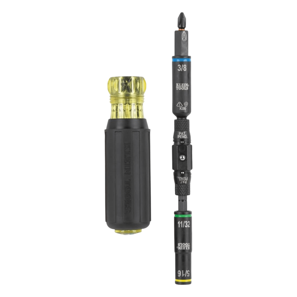 Destornillador / Llave de Tuercas 10 en 1 KNECT™ con Clasificación de Impacto / Compatible con Herramientas Eléctricas / Puntas Intercambiables