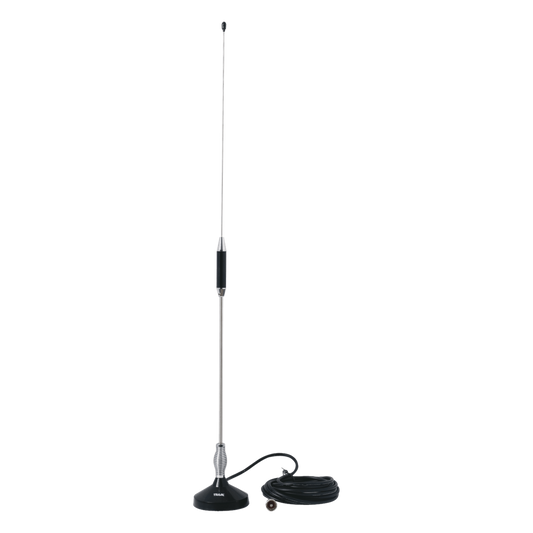 Antena Móvil para Rango de Frecuencia de Banda Civil (CB) 26.960 - 27.400 MHz