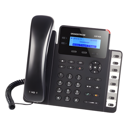 Teléfono IP SMB de 2 líneas con 3 teclas de función, 8 teclas BLF y conferencia de 3 vías, PoE