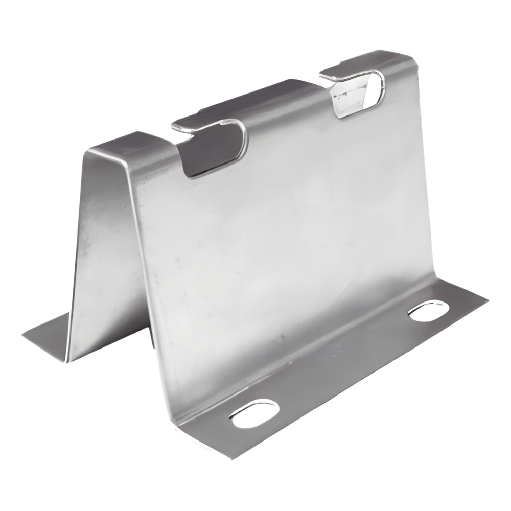 Soporte de piso falso directo, ideal para llegada a Rack, con acabado Electro Zinc