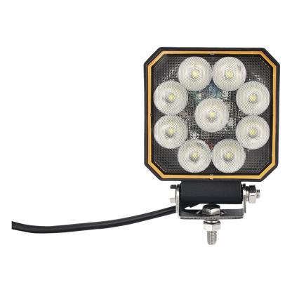 Luz de trabajo de 9 LED Bluetooth, 1500 Lumenes, 12-24 VCD